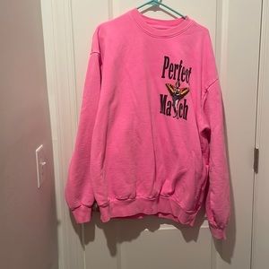 Boys lie one size fits all hot pink perfect match sweatshirt